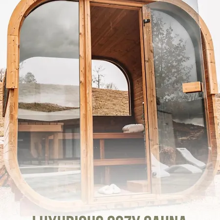 Luxury Lea With Swimming Pool, Sauna & Jacuzzi 빌라 Grude